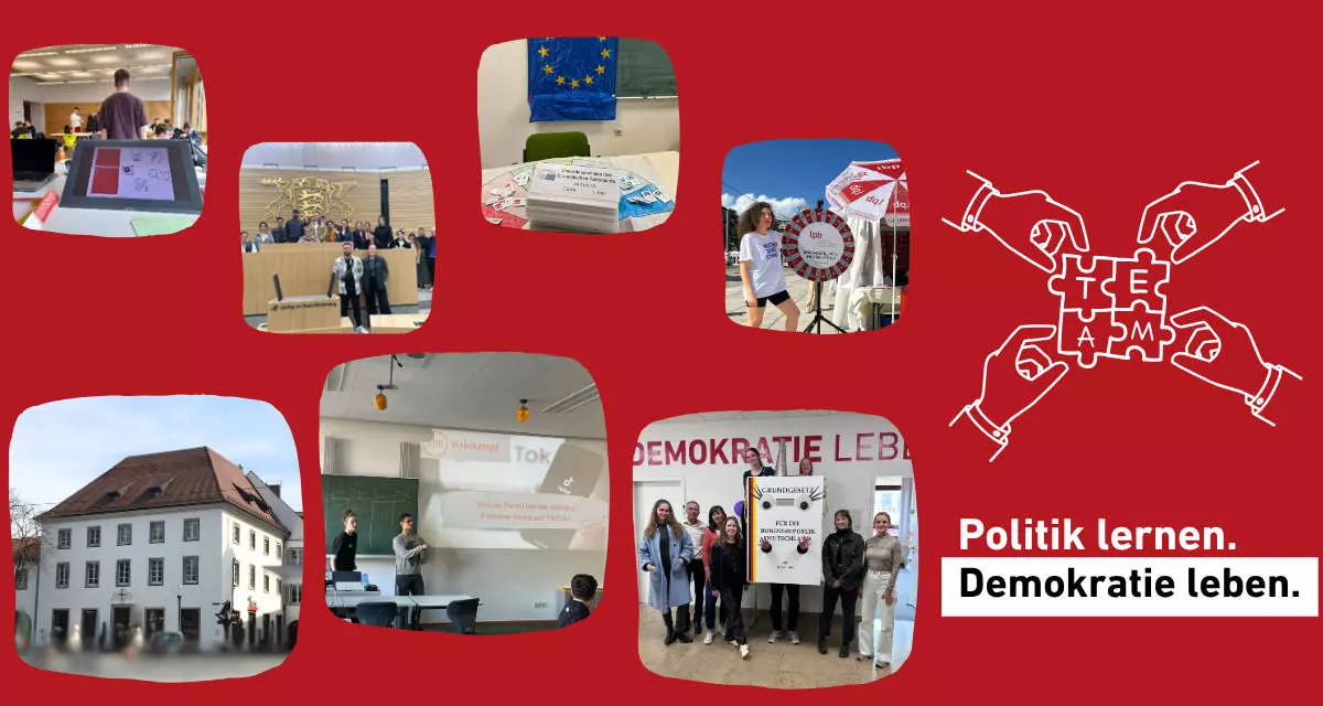 Freie Mitarbeitende gesucht. Collage: LpB BW via Canva. Freie Mitarbeitende gesucht. Collage: LpB BW via Canva.