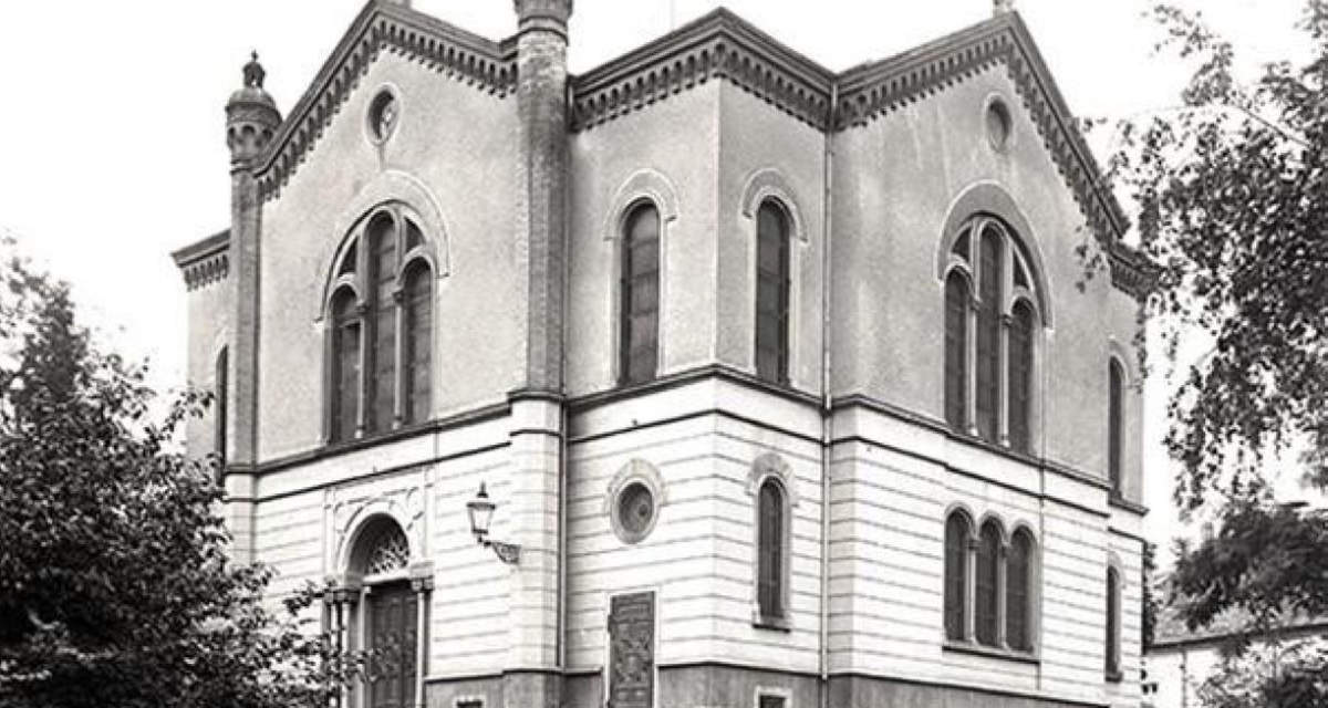 Alte Synagoge, 1902.