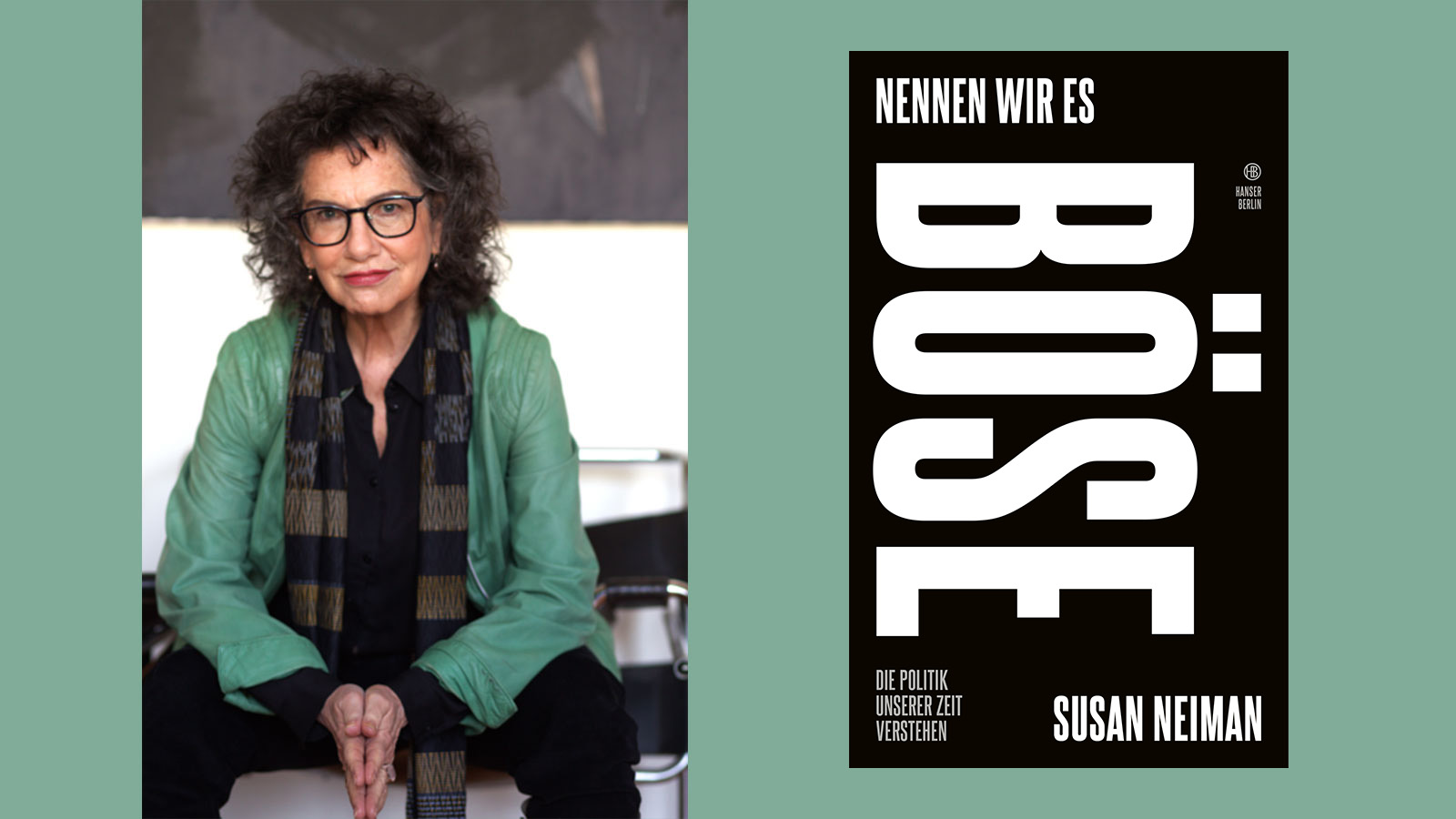 Susan Neiman, Fotocredit: Bettina Volke / Quelle: www.susan-neiman.com Susan Neiman, Fotocredit: Bettina Volke