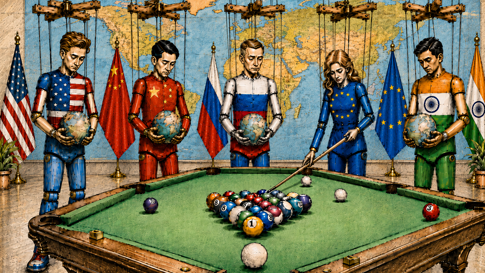 Puppenspiel_der_globalen_maechte / Quelle: KI-generiert mit ChatGPTplus Puppenspiel_der_globalen_maechte
